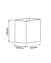 DAVOS * APLIQUE LED 20W 2700K DIM ORO